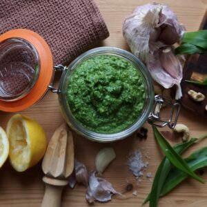 wild garlic pesto