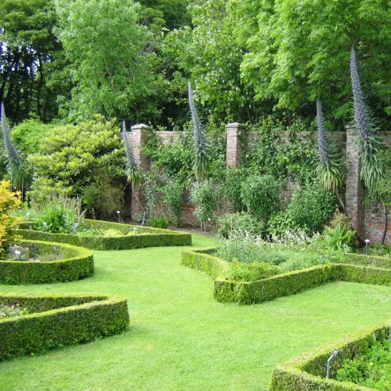 Ardgillan walled herb garden