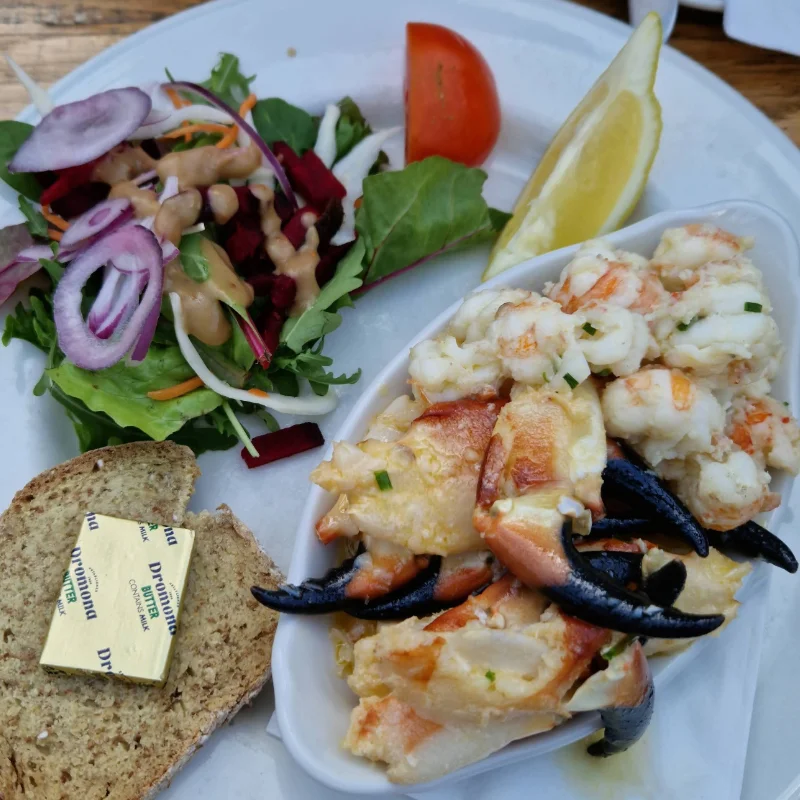 Crab claws at Stoops