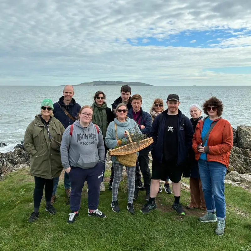 Foraging with national print museum students