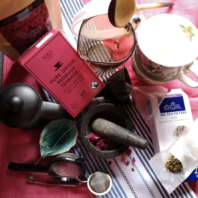 herb tea making equipment