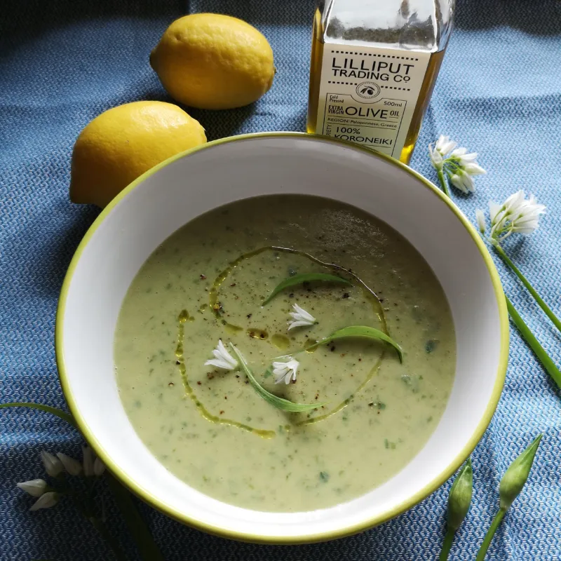 wild garlic soup 2