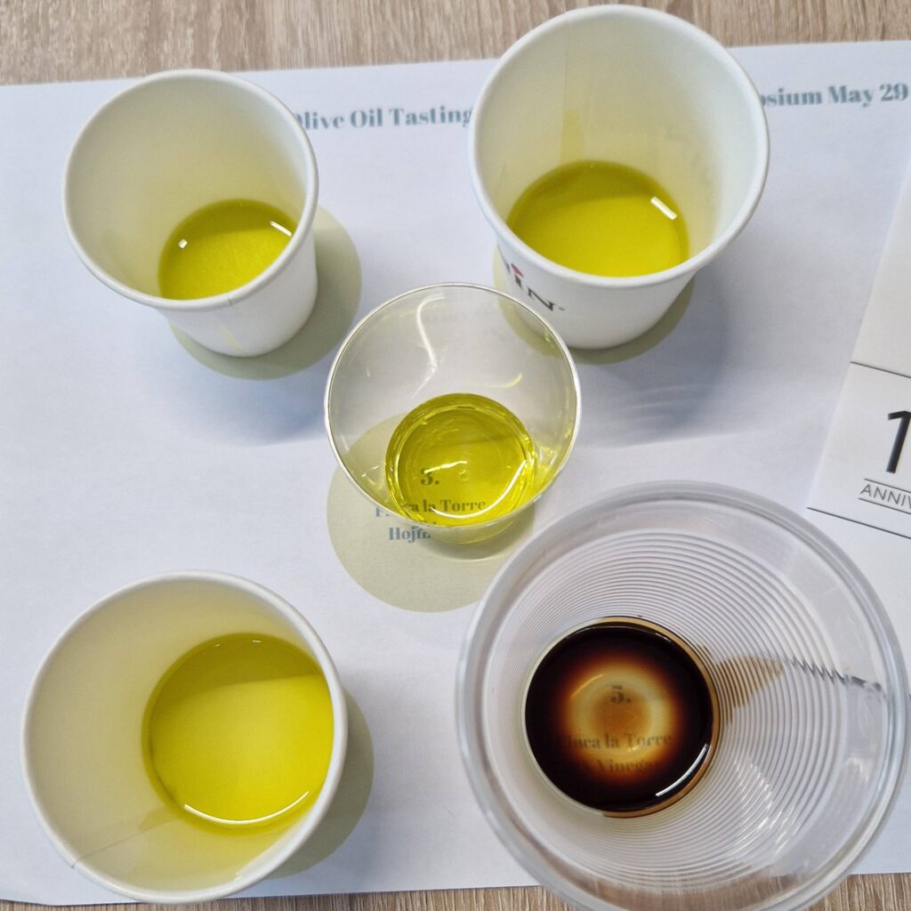 Dublin gastronomy symposium olive-oil tasting